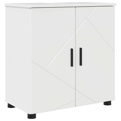 Bathroom Furniture Set Wall-mounted 5 pcs High Gloss White