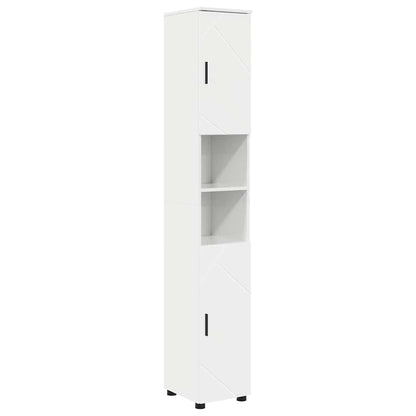 Bathroom Furniture Set Wall-mounted 5 pcs High Gloss White