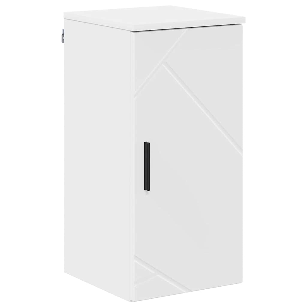 Bathroom Furniture Set Wall-mounted 5 pcs High Gloss White