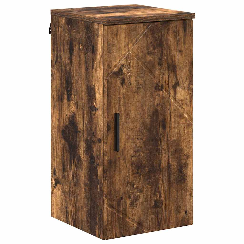 Bathroom Furniture Set 5 pcs Smoked Oak 61 x 35 x 64 cm