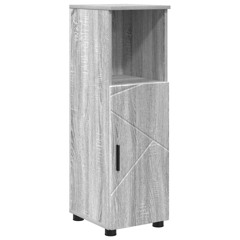 Bathroom Furniture Set 5 pcs Grey Sonoma 61 x 35 x 64 cm