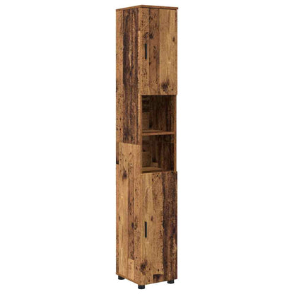 Bathroom Furniture Set 5 pcs Old Wood 61 x 35 x 64 cm