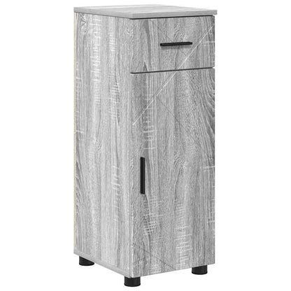 Bathroom Furniture Set 5 pcs Grey Sonoma 61 x 35 x 64 cm