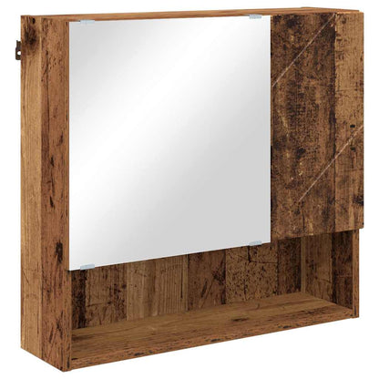 Bathroom Furniture Set 5 pcs Old Wood 61 x 35 x 64 cm