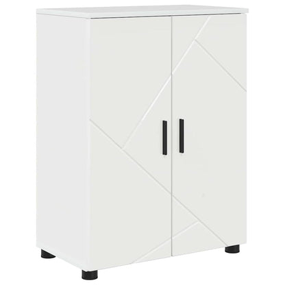 Bathroom Furniture Set Wall-mounted 4 pcs High Gloss White