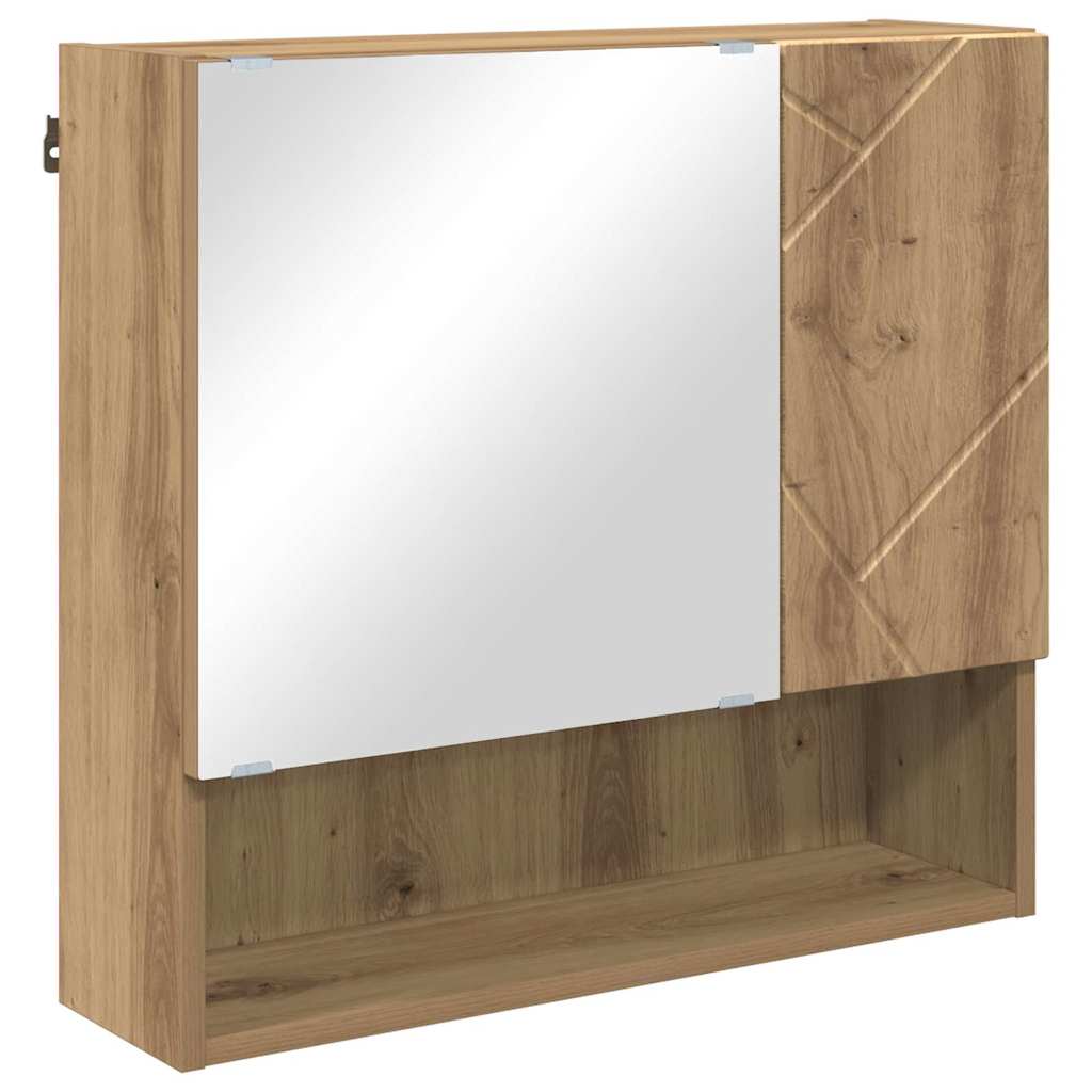 Bathroom Furniture Set 4 pcs Artisan Oak 61 x 35 x 64 cm