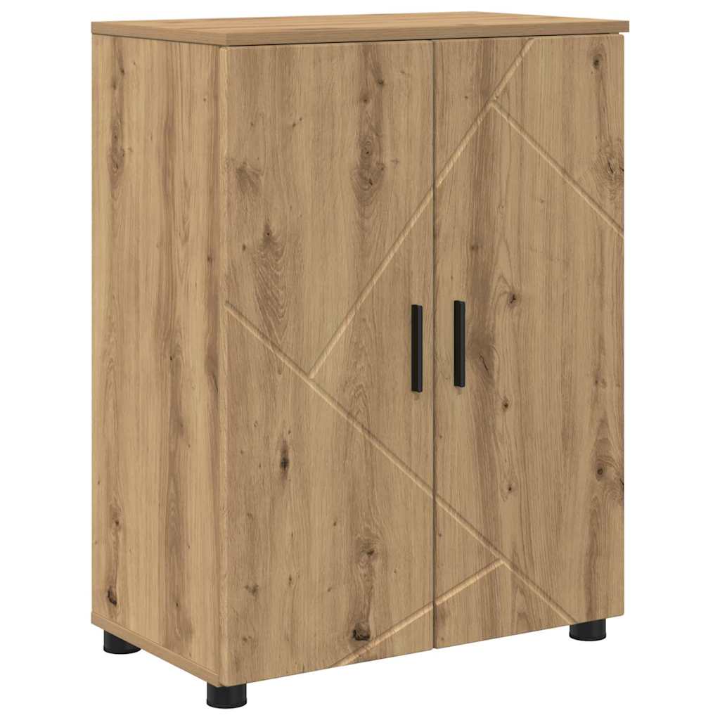 Bathroom Furniture Set 4 pcs Artisan Oak 61 x 35 x 64 cm