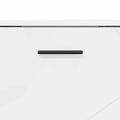 Bathroom Furniture Set with Drawer 3 pcs High Gloss White