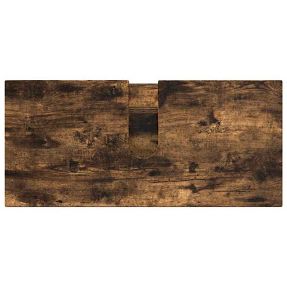 Bathroom Furniture Set 3 pcs Smoked Oak