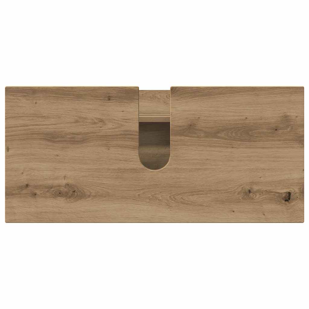Bathroom Furniture Set 3 pcs Artisan Oak