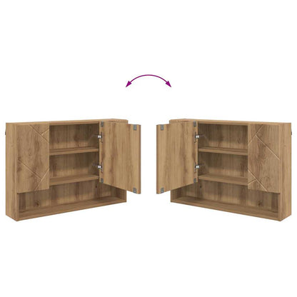 Bathroom Furniture Set 4 pcs Artisan Oak