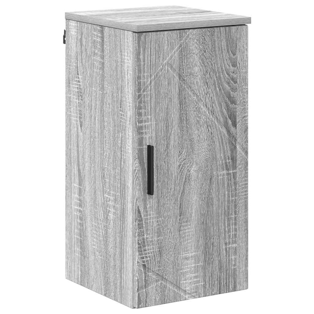 Bathroom Furniture Set with Drawer with Shelf 5 pcs Grey Sonoma