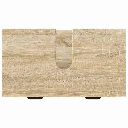 Bathroom Furniture Set with Drawer with Shelf 2 pcs Sonoma Oak