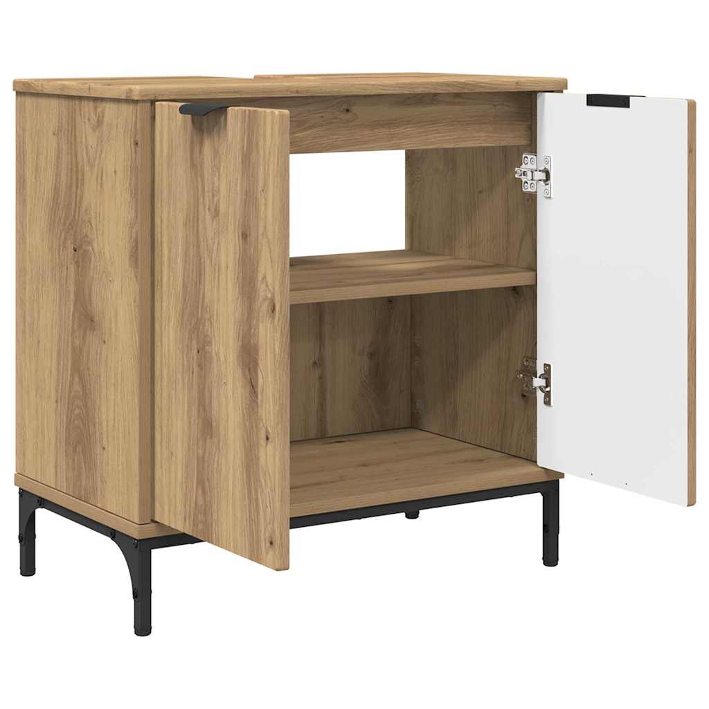 Bathroom Furniture Set 2 pcs Artisan Oak
