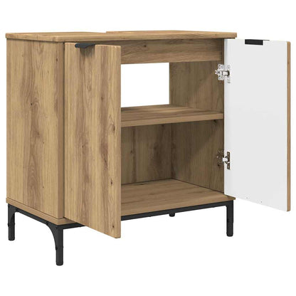 Bathroom Furniture Set 2 pcs Artisan Oak