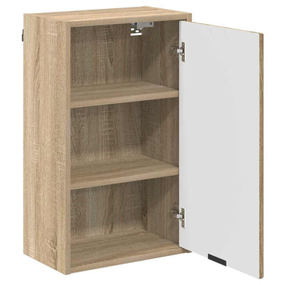Bathroom Furniture Set 3 pcs Sonoma oak Engineered wood