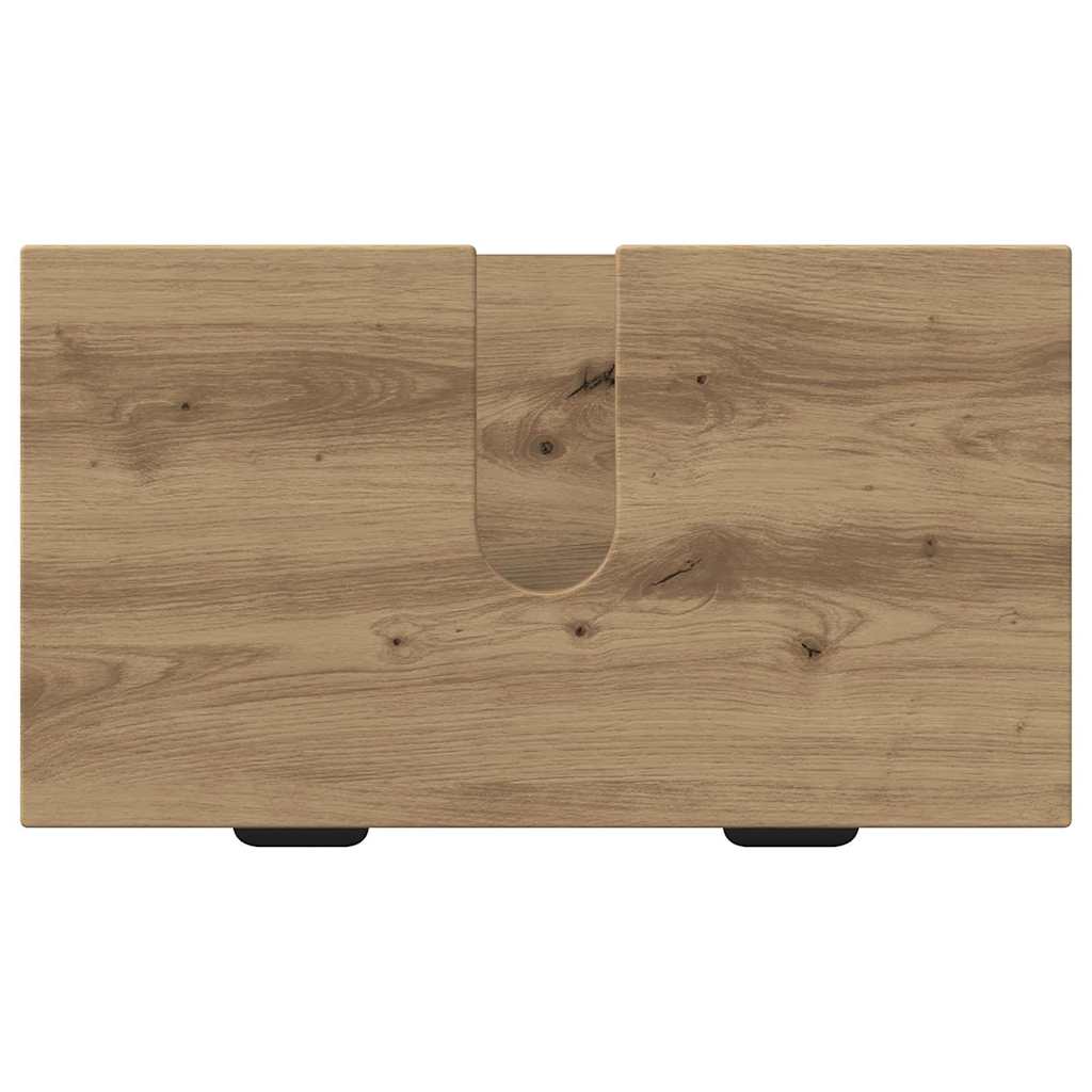 Bathroom Furniture Set 3 pcs Artisan Oak