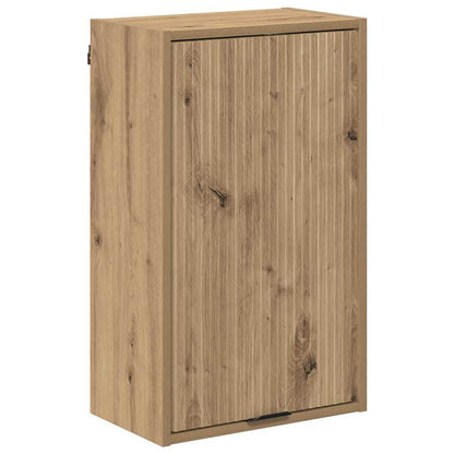 Bathroom Furniture Set 4 pcs Artisan Oak Engineered wood, Metal