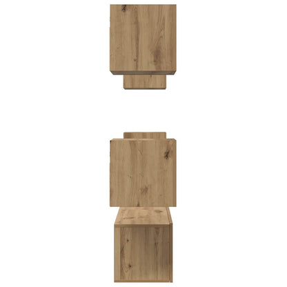 TV Cabinet Set 6 pcs Artisan Oak Engineered Wood