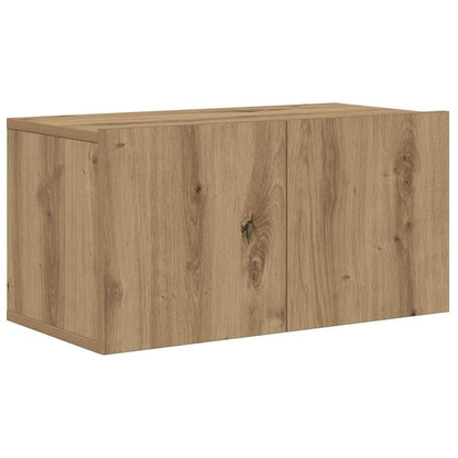 TV Cabinet Set 4 pcs Artisan Oak Engineered Wood