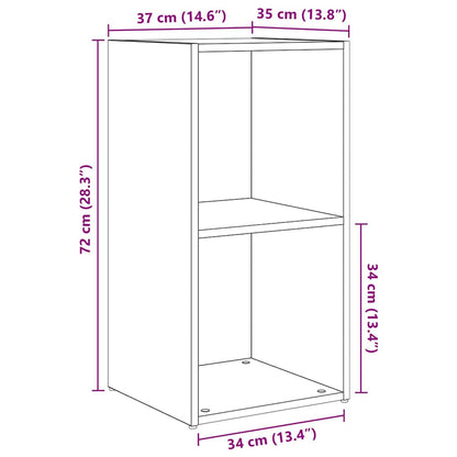 TV Cabinet Set 6 pcs Artisan Oak Engineered Wood