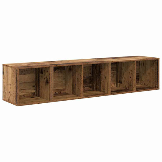 TV Cabinet Set 2 pcs Old Wood Engineered Wood