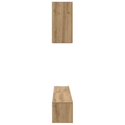 TV Cabinet Set 5 pcs Artisan Oak Engineered Wood