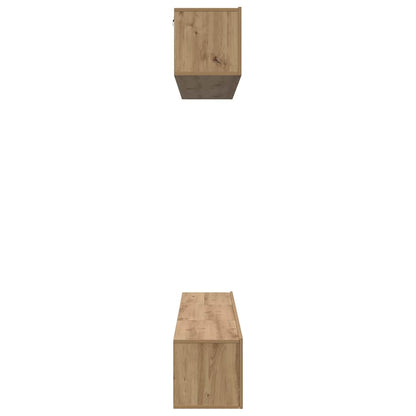 TV Cabinet Set 5 pcs Artisan Oak Engineered Wood