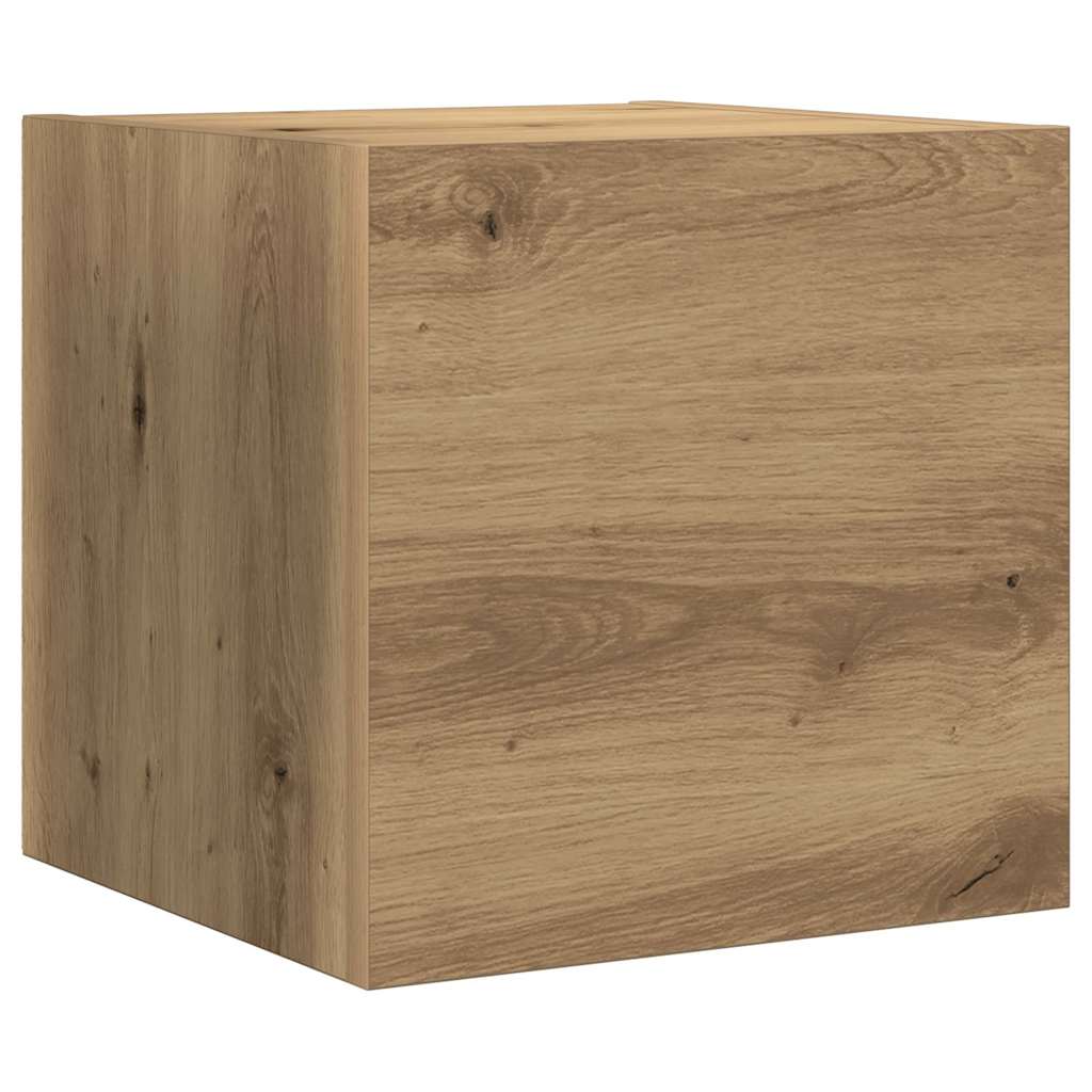 TV Cabinet Set 8 pcs Artisan Oak Engineered Wood