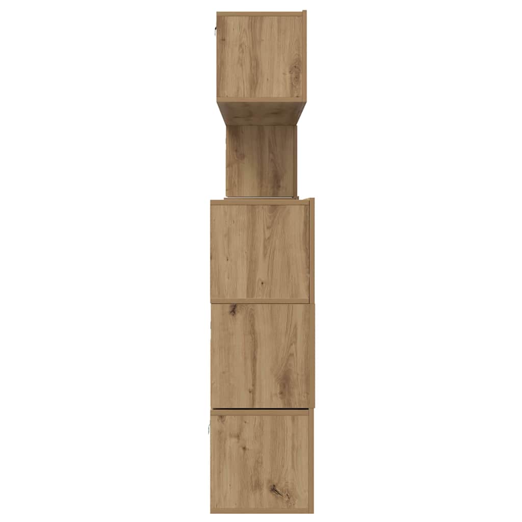 TV Cabinet Set 8 pcs Artisan Oak Engineered Wood