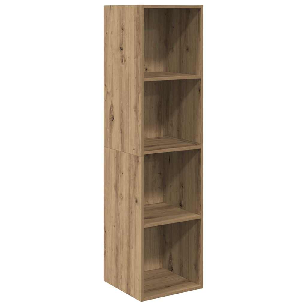 TV Cabinet Set 4 pcs Artisan Oak Engineered Wood