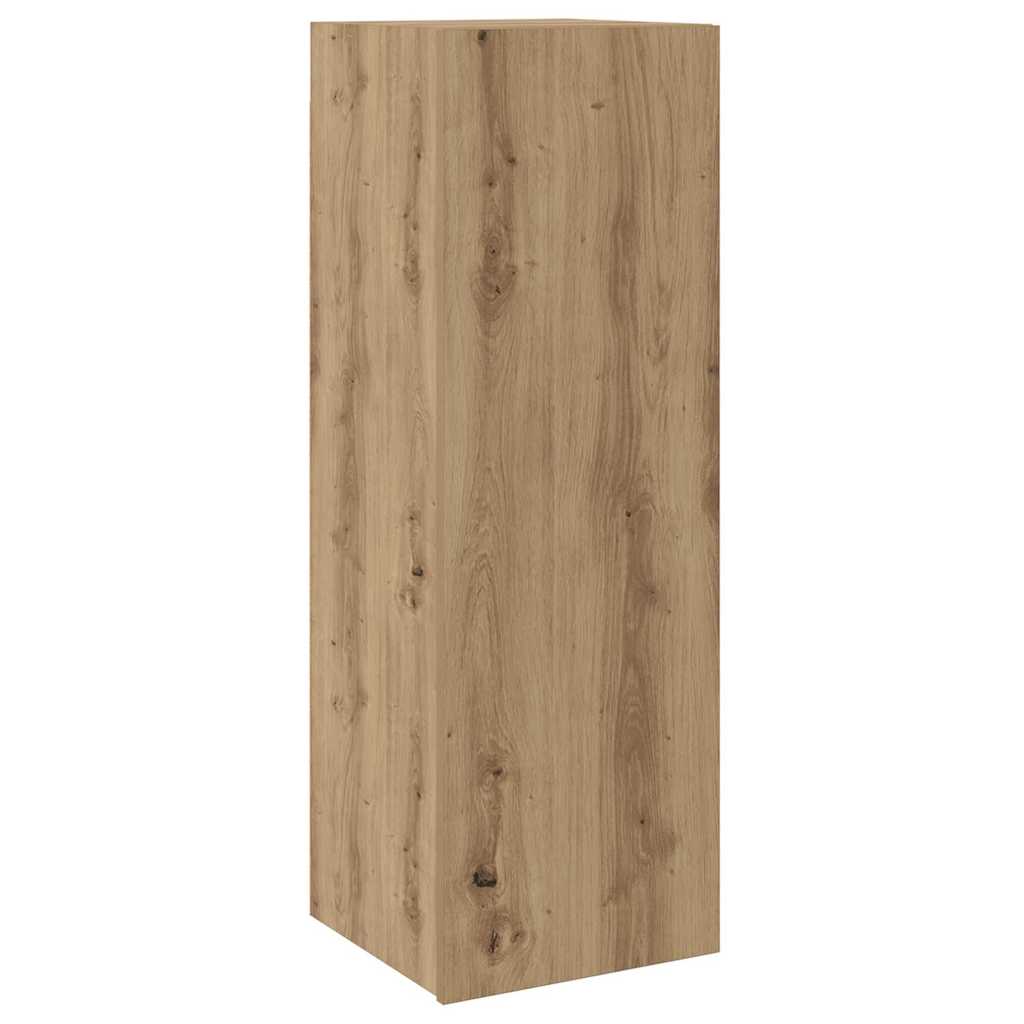 TV Cabinet Set 6 pcs Artisan Oak Engineered Wood