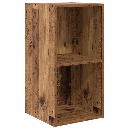 TV Cabinet Set Wall-mounted 4 pcs Old Wood Engineered Wood