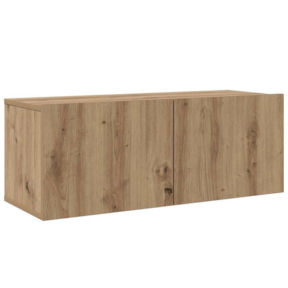 TV Cabinet Set 8 pcs Artisan Oak Engineered Wood