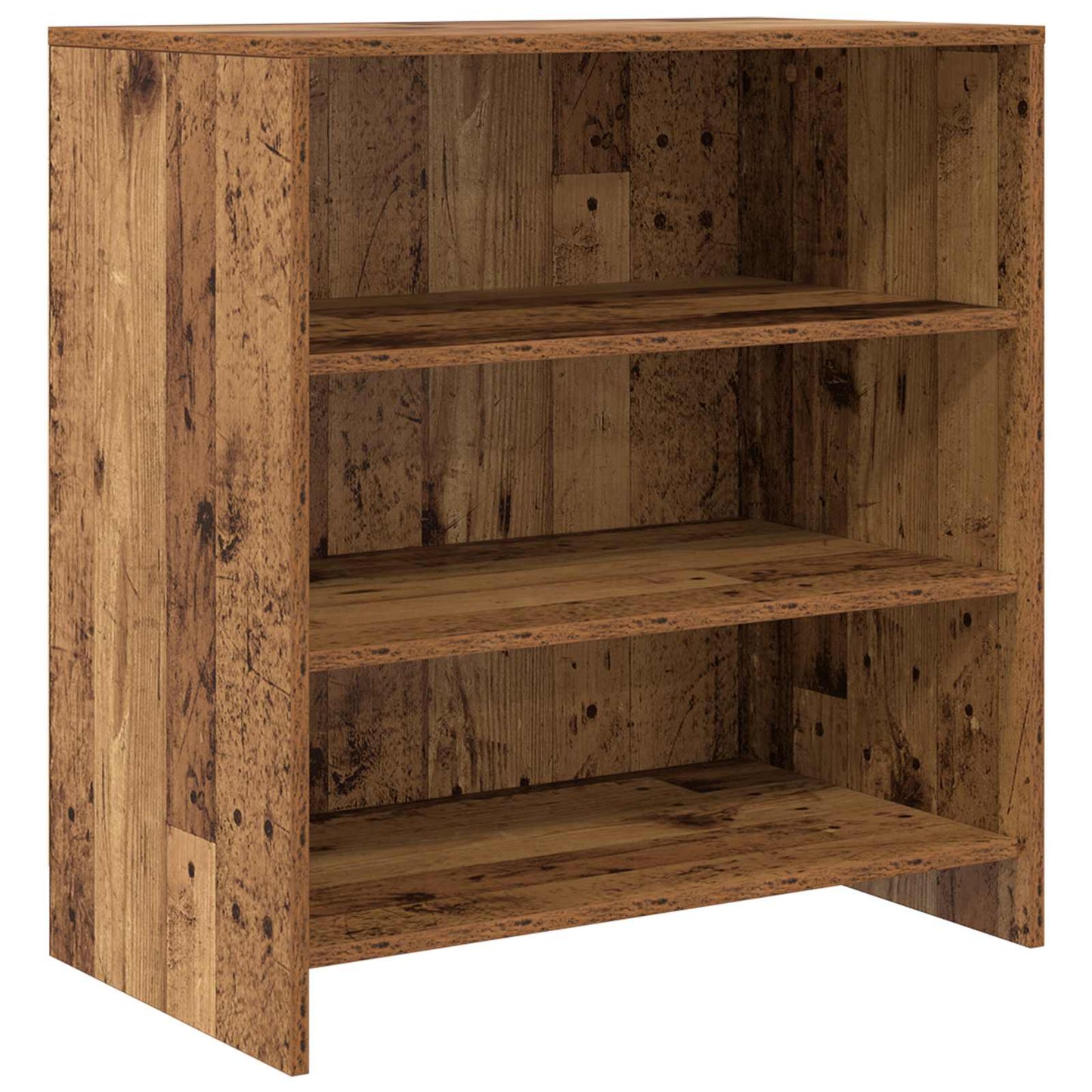 Sideboard 2 pcs Old Wood 70 x 41 x 75 cm Engineered Wood