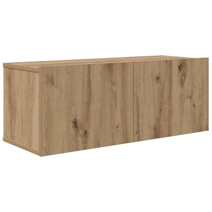 TV Cabinet Set 8 pcs Artisan Oak Engineered Wood