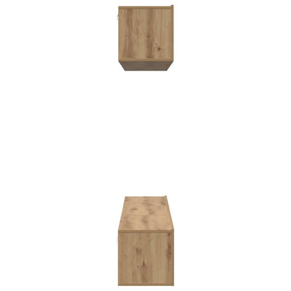 TV Cabinet Set 5 pcs Artisan Oak Engineered Wood