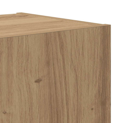 TV Units Wall-mounted 4 pcs Artisan Oak Engineered wood