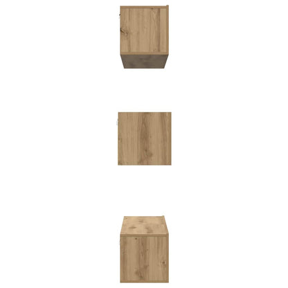 TV Cabinet Set 6 pcs Artisan Oak Engineered Wood