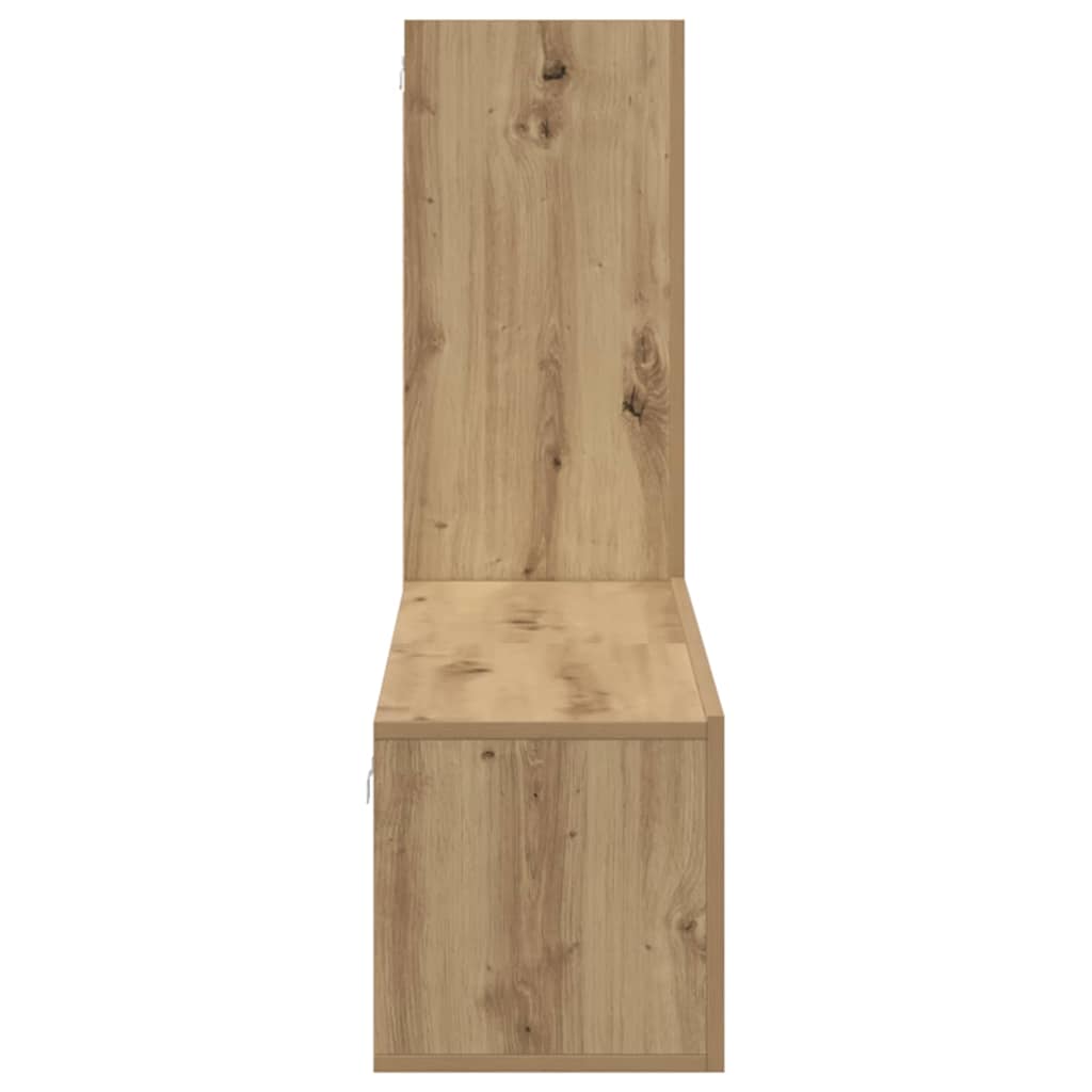 TV Cabinet Set 3 pcs Artisan Oak Engineered Wood