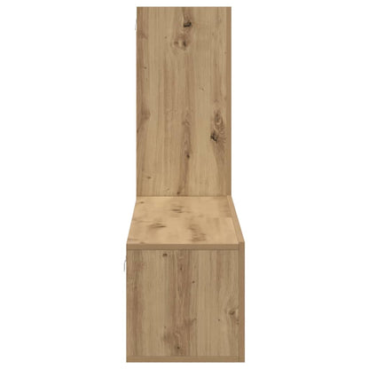 TV Cabinet Set 3 pcs Artisan Oak Engineered Wood