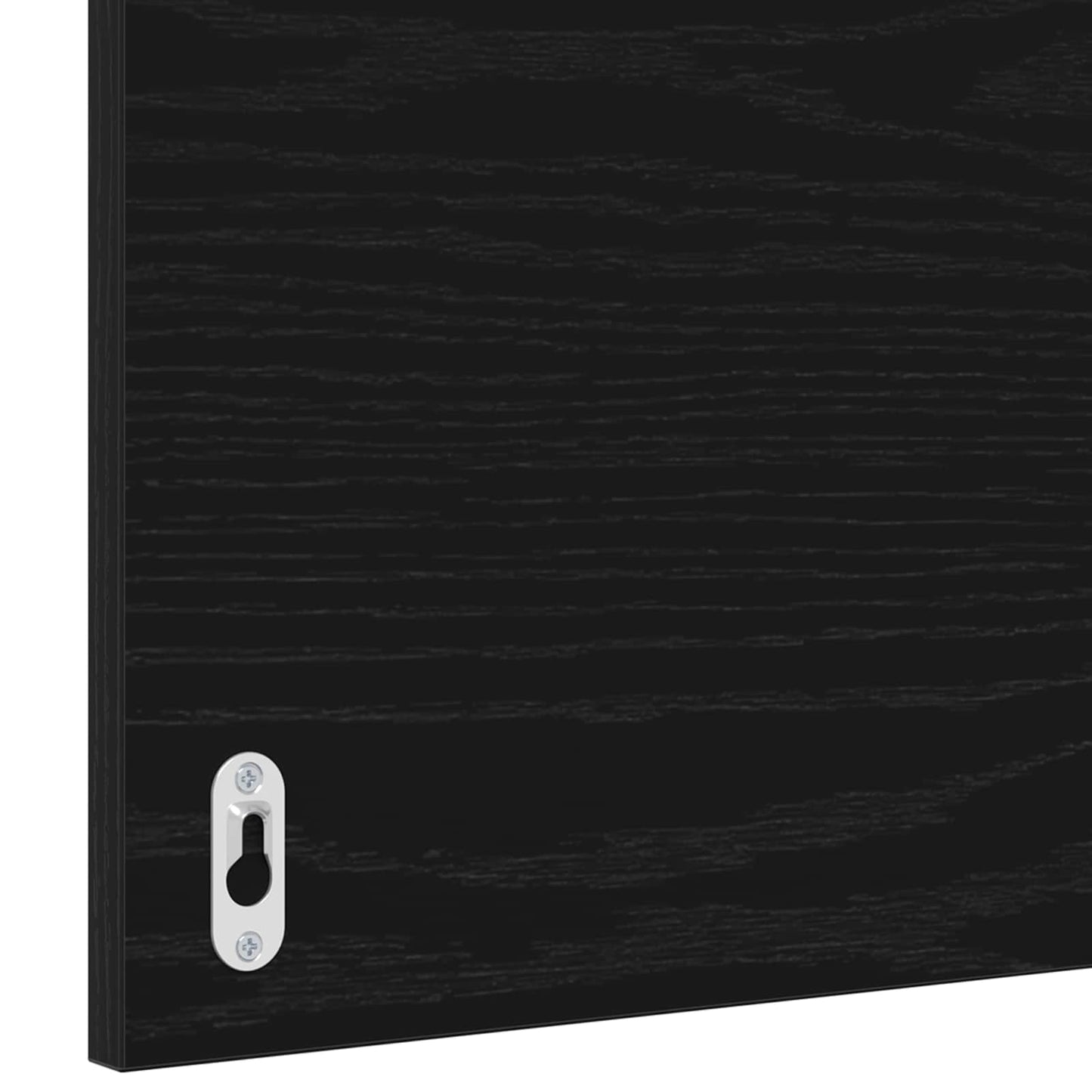 Bathroom Furniture Set 2 pcs Black Oak Engineered Wood