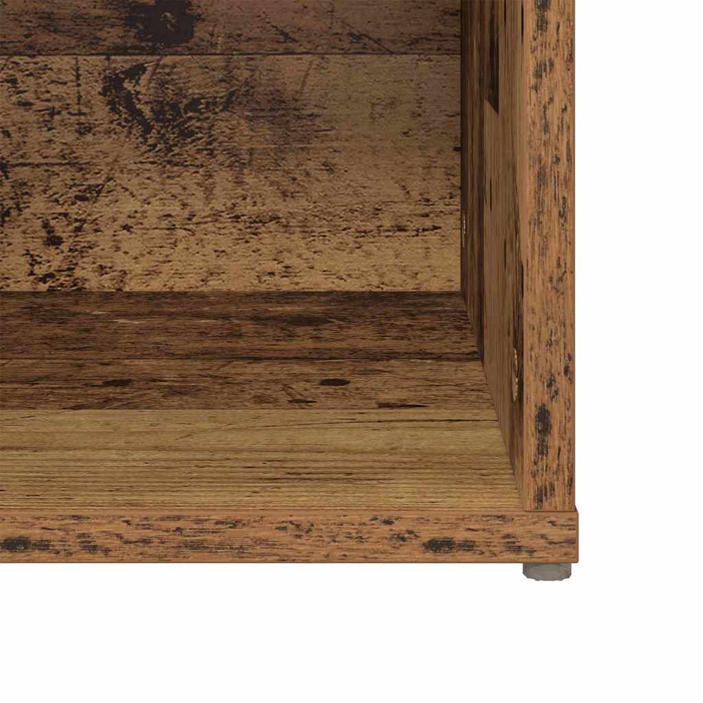 TV Cabinet Set 2 pcs Old Wood 37 x 35 x 72 cm Engineered Wood