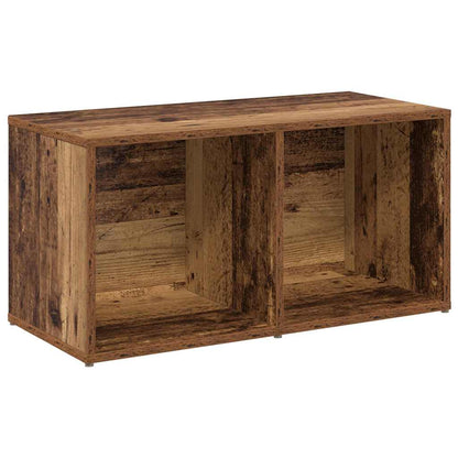 TV Cabinet Set 2 pcs Old Wood 37 x 35 x 72 cm Engineered Wood
