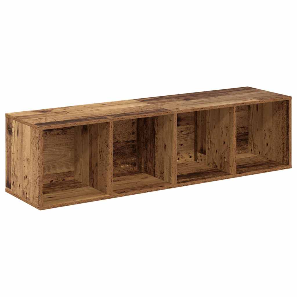 TV Cabinet Set 4 pcs Brown 37 x 37 x 142.5 cm Engineered Wood