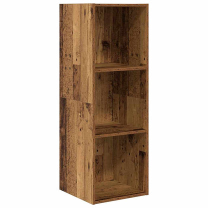 TV Cabinet Set 2 pcs Old Wood 37 x 37 x 107 cm Engineered Wood