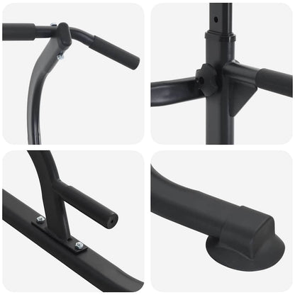 Power Tower Dip Station Manual Black 102 x 95 x 210 cm