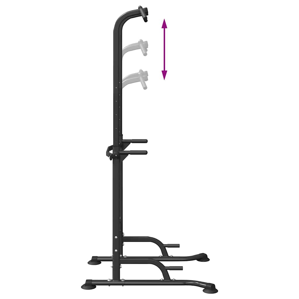 Power Tower Dip Station Manual Black 102 x 95 x 210 cm