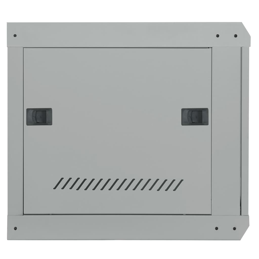 Network Cabinet with Storage Grey 53 x 60 x 45 cm Steel