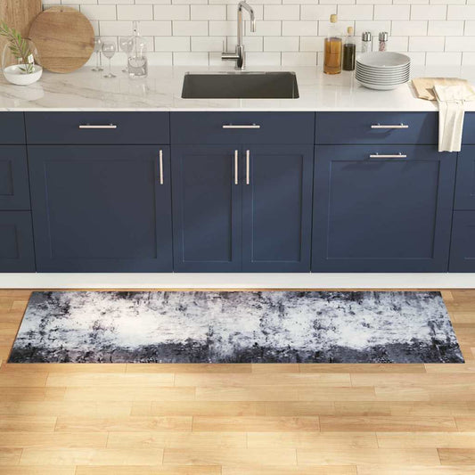 Kitchen Rug Grey 180 x 60 cm Velvet